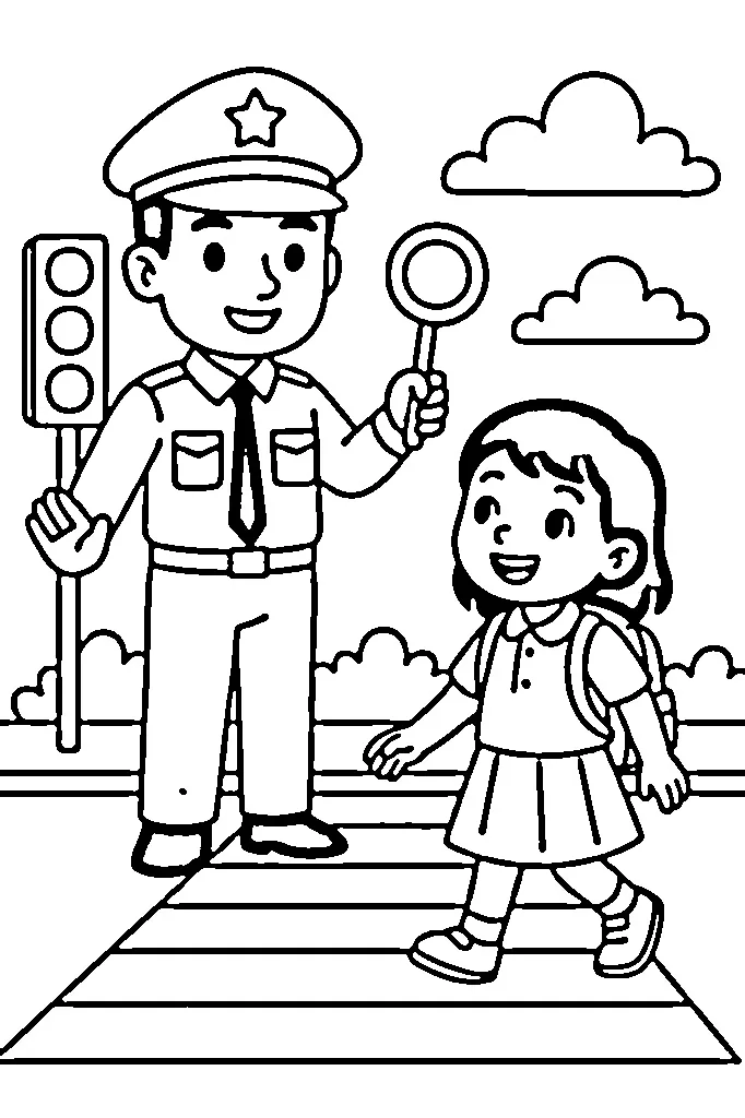 gambar polisi lalu lintas